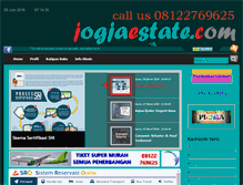 Tablet Screenshot of jogjaestate.com